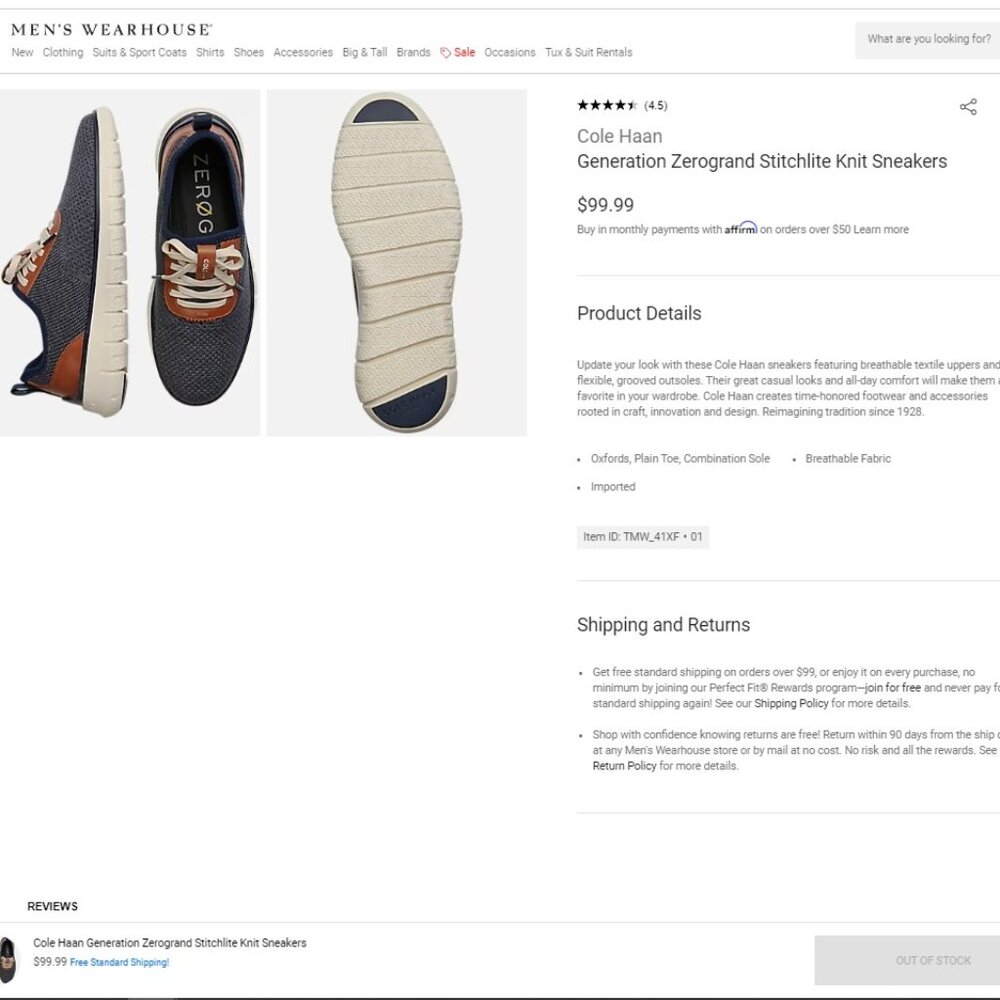 Cole Haan Zerogrand Sneakers